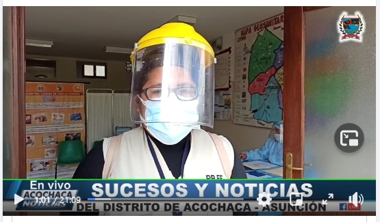 ASUNCION COMENSARON LAS VACUNACIONES CONTRA COVID A SECTOR SALUD